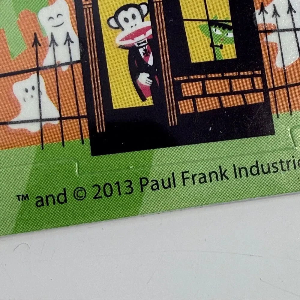 Paul Frank 28 Halloween Sticker Set NIP
